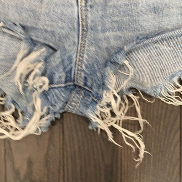 Garage Floral Festival High Rise Jean Shorts - Picture 9 of 14